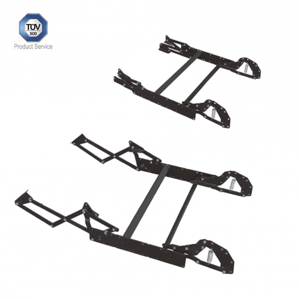Traditional recliner mechanism foot inside - Suministros Lomar